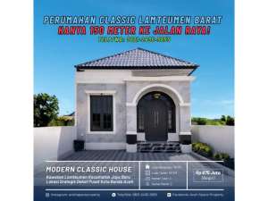 Dijual Rumah Classic di Lamteumen Barat Dibelakang Polantas - Hanya 150 Meter ke Jalan Raya lokasi di Banda Aceh Kota, tersedia melalui melalui situs Olx
