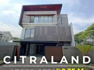 Dijual Rumah Mewah Minimalis, Dkt G-Walk Citraland, Surabaya lokasi di Surabaya Kota, tersedia melalui melalui situs Olx