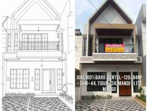 Dijual SIAP HUNI 100 Baru - Belakang Aeon Mall Sentul City - 2 unit Ready - Griya Alam Sentul Bogor lokasi di Bogor Kota, tersedia melalui melalui situs Olx