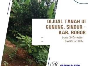 Dijual tanah Di Gunung. Sindur - kab. Bogor lokasi di Bogor Kota, tersedia melalui melalui situs Olx