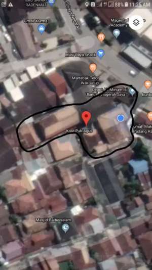 Dijual tanah milik pribadi lokasi di Palembang Kota, tersedia melalui melalui situs Olx