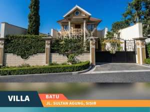 Dijual Villa Mewah di Jl. Sultan Agung, Sisir Kota Batu Dekat Jatim Park lokasi di Batu Kota, tersedia melalui melalui situs Olx