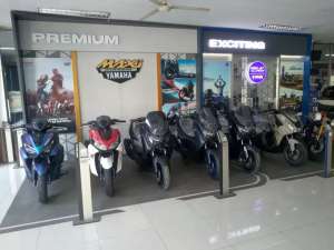 Jual bekas dijual yamaha motor matic harga khusus tunaikredit,lokasi di  
