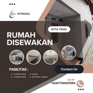 DISEWAKANDIKONTRAKKAN RUMAH TEGAL KOTA lokasi di Tegal Kota, tersedia melalui melalui situs Olx