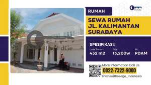 Disewakan Rumah Jalan Kalimantan Surabaya Pusat The Edge lokasi di Surabaya Kota, tersedia melalui melalui situs Olx