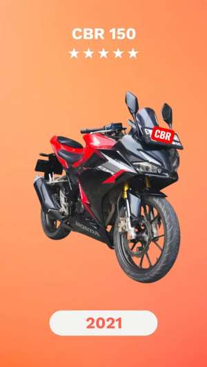 Jual bekas Dp 1jt Honda New CBR 150 R KTP daerah bs kredit 150R,lokasi di Jakarta Timur