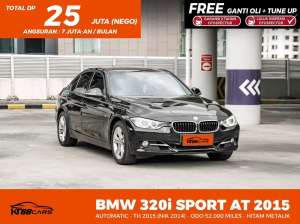 Jual bekas Dp 25 Jt BMW 320i 2014 Bensin,lokasi di  