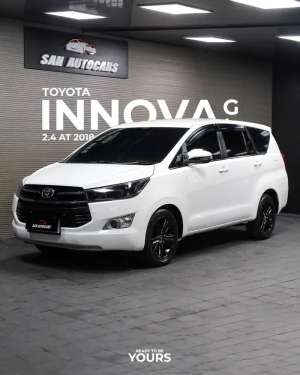 Jual bekas DP 60JT Innova 2.4 G AT 2018,lokasi di  