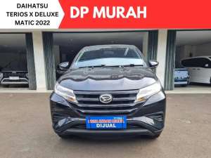 Jual bekas DP MURAH Daihatsu Terios X Deluxe MATIC 2022,lokasi di Jakarta Selatan