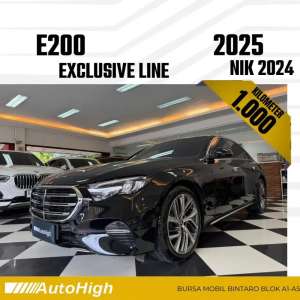 Jual bekas DP10 Km1.000 E200 Exclusive 2024 Black Reg 2023 AUTOHIGH,lokasi di  