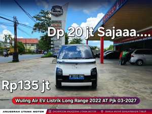 Jual bekas Dp20jt Wuling Air EV Long Range 2022 AT KM 18Rb,lokasi di  