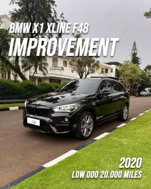Jual bekas FOR SALE LOW KMBMW X1 sDrive Improvement xLine F48 LCI 2020,lokasi di Jakarta Selatan