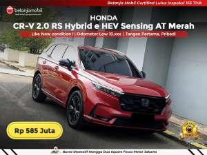 Jual bekas GARANSI 5THHonda CR-V CR V CRV 2.0 RS Hybrid EV Sensing 2024 2025,lokasi di Jakarta Pusat