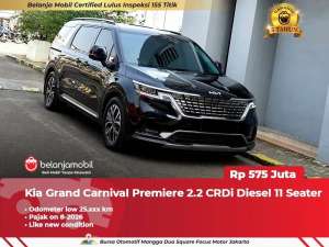 Jual bekas GARANSI 5THKia Grand Carnival 2.2 CRDi Diesel AT Hitam 2023 2024,lokasi di  