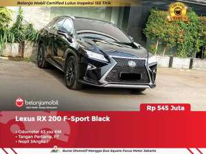 Jual bekas GARANSI 5THLexus RX200 RX 200 F Sport F-Sport 2017 2018,lokasi di  