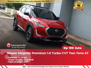 Jual bekas GARANSI 5THNissan Magnite Premium 1.0 Turbo Two Tone 20242025,lokasi di Jakarta Utara