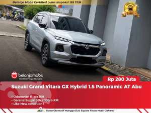 Jual bekas GARANSI 5THSuzuki Grand Vitara GX Hyrbid 1.5 Panoramic 2024 2025,lokasi di  