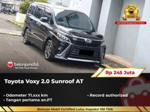 GARANSI 5THToyota Voxy 2.0 Sunroof AT 20182019 lokasi di  , tersedia melalui melalui situs Olx