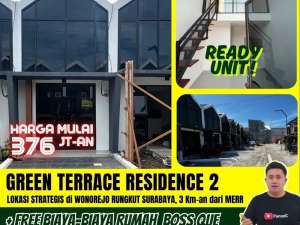 green terrace residence 2, rumah siap huni, rumah minimalis surabaya, rumah rungkut lokasi di Surabaya Kota, tersedia melalui melalui situs Olx