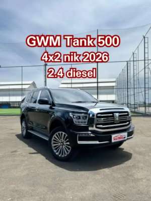 Jual bekas GWM Tank 500 4x2 nik 2026 AT Matic diesel,lokasi di  