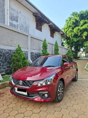 Jual bekas Harga Cash Baleno Hatchback AT NIK 2023 PMK 2024 Merah,lokasi di Jakarta Timur