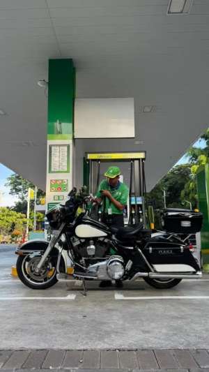 Jual bekas Harley Davidson Electra Glide Police Panda 2011,lokasi di Jakarta Barat