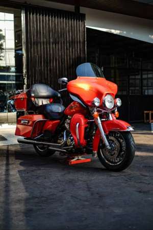 Jual bekas HARLEY DAVIDSON ULTRA LIMITED 2012 TEQUILA ORANGE FULL PAPER MABUA,lokasi di  