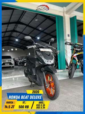 Jual bekas HONDA BEAT DELUXE 2020 NEGO SAMPE DEAL LURR HIKMAH MOTOR KEPUH MALANG,lokasi di  