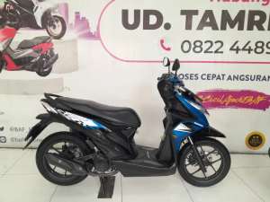 Jual bekas HONDA BEAT ECO 2024 BIRU COMBINASI,lokasi di  