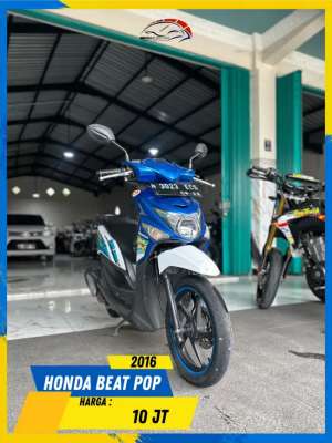 Jual bekas HONDA BEAT POP 2016 NDANG PANTAU BOLOH HIKMAH MOTOR KEPUH MALANG,lokasi di  