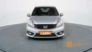 Jual bekas Honda Brio E Satya AT 2017 Silver,lokasi di Kota Tangerang Selatan