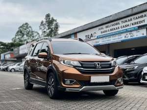 Jual bekas HONDA BRV PRESTIGE CVT MATIC 2019 COKLAT,lokasi di  