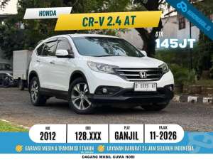 Jual bekas Honda CRV 2.4 Non Prestige AT 20112012 Low KmXtrail CX5,lokasi di Jakarta Pusat