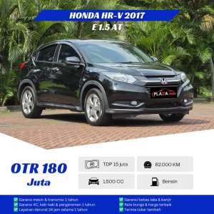 Jual bekas Honda HR-V 2017E CVT 1.5 Automatic,lokasi di  