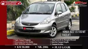 Jual bekas Honda Jazz 1.5 I-DSI MT Facelift NIK 2006,lokasi di  