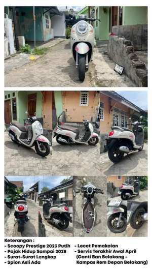 Honda Scoopy Prestige 2023 lokasi di  , tersedia melalui melalui situs Olx