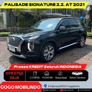 Jual bekas Hyudai Palisade Signature Matic 2021 ANTIK ISTIMEWA DP Minim Cx5,lokasi di Sleman Kab.