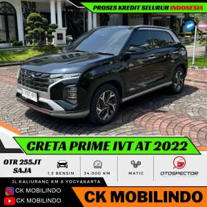 Hyundai Creta Prime IVT Matic 2022 ISTIMEWA DP Minim Hrv lokasi di  , tersedia melalui melalui situs Olx