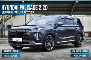 Jual bekas Hyundai Palisade 2.2D Signature Facelift 4x2 2023SUV diesel,lokasi di Jakarta Pusat