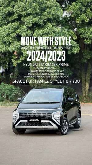 Hyundai Stargazer Prime 20242023 lokasi di  , tersedia melalui melalui situs Olx