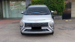 Jual bekas Hyundai STARGAZER Trend essential 2023 abu km 23 ribuan,lokasi di Jakarta DKI
