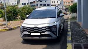 Jual bekas Hyundai Stargazer X prime 2025 putih km 20rb,lokasi di Jakarta DKI
