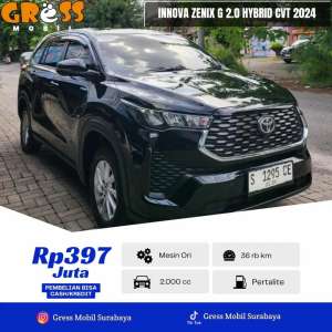 Jual bekas INNOVA ZENIX G 2.0 HYBRID TAHUN 2024,lokasi di  