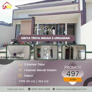 Investasi Pasti Untung di Perum Griya Triya Indah 2 Cluster lokasi di Semarang Kab., tersedia melalui melalui situs Olx