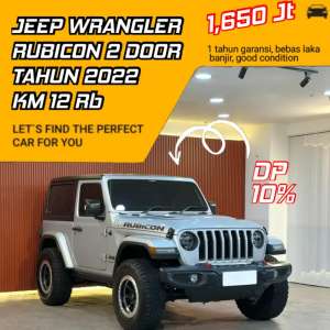 Jual bekas Jeep Wrangler Rubicon Turbo 2.0 2 door AT Tahun 2022,lokasi di Jakarta Utara