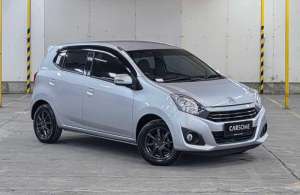 Jual bekas JUAL Daihatsu Ayla 1.0 X MT 2021 Silver kilometer 18rb,lokasi di Jakarta DKI