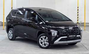 Jual bekas JUAL Hyundai Stargazer Trend AT 2023 Hitam Garansi 1 Tahun Mesin, Transmisi, AC,lokasi di Jakarta DKI