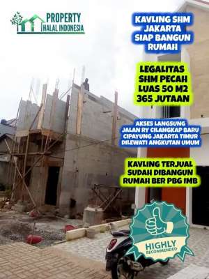 Jual Kavling Cluster SHM Sdh Pecah Akses Dua Mobil Jl Cilangkap JakTim lokasi di Jakarta Timur, tersedia melalui melalui situs Olx