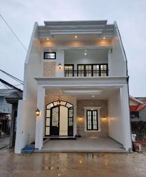 Jual Rumah Classic Modern Dekat Gerbang Toll Cijago Kukusan Beji Depok lokasi di Depok Kota, tersedia melalui melalui situs Olx
