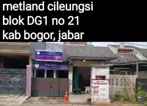 jual rumah kos dan kios aktif ditempati jalan besar metland cil lokasi di Bogor Kab., tersedia melalui melalui situs Olx